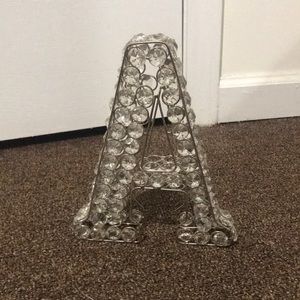 Letter “A” home decor